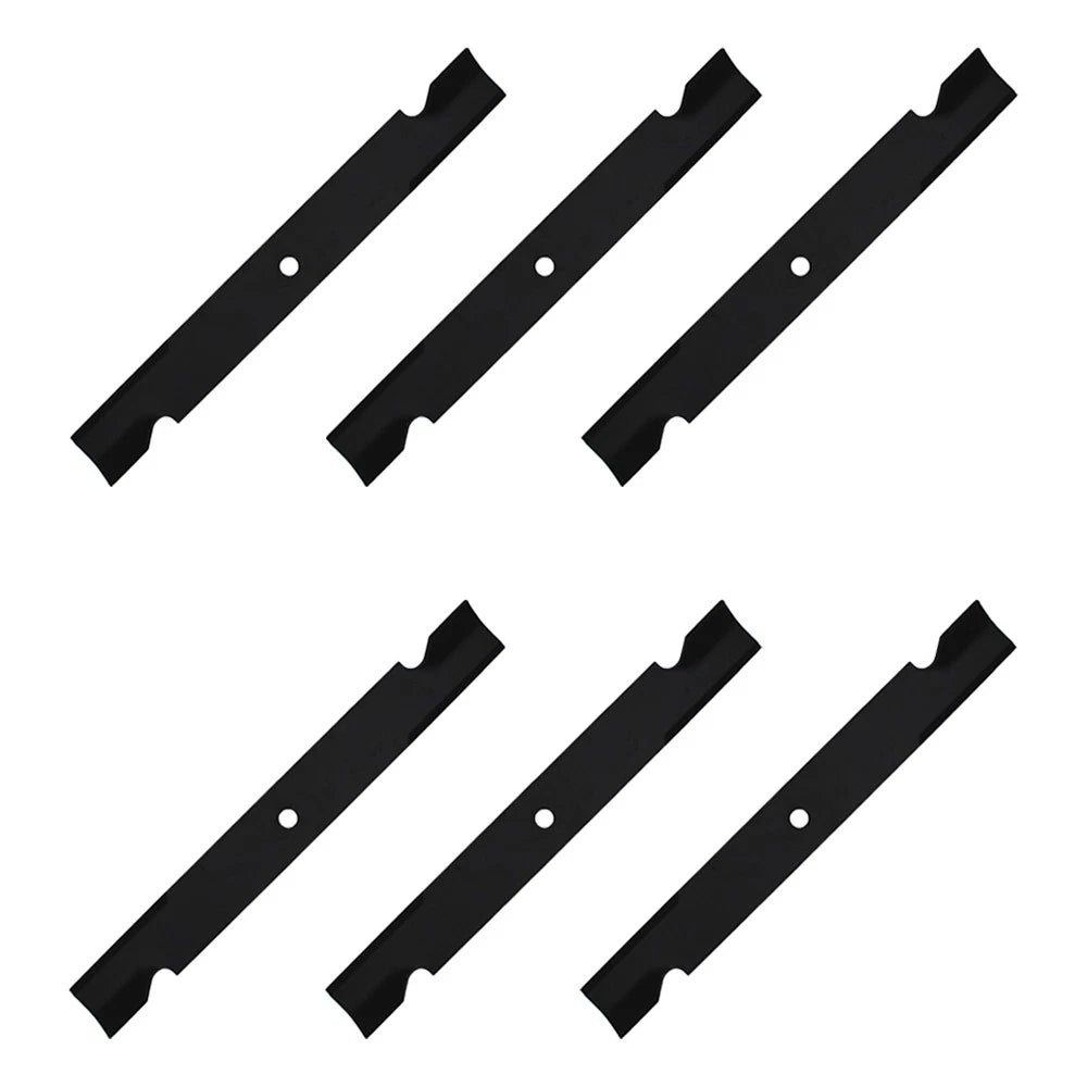 6X Notched High-Lift Mower Blade for Bad Boy