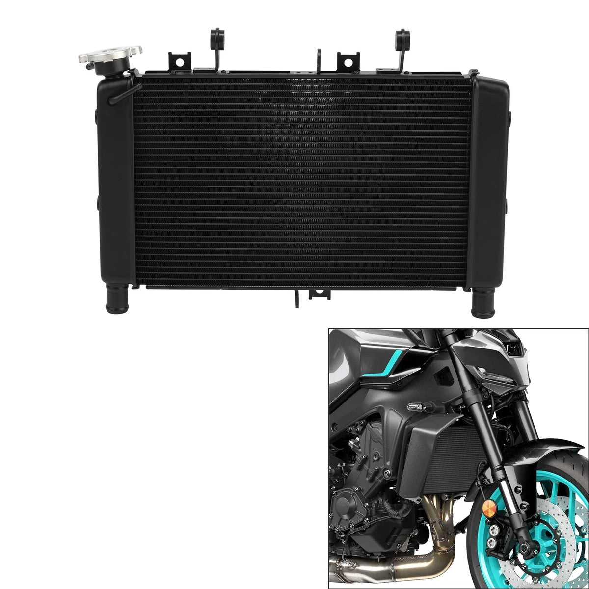 Radiator Cooler for Yamaha MT09 SP (2021–2023), Tracer 900 GT (2021–2024)