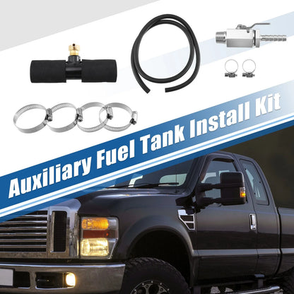 1-1/2" Auxiliary Diesel Fuel Tank Install Kit for Ford Chevrolet (11025)