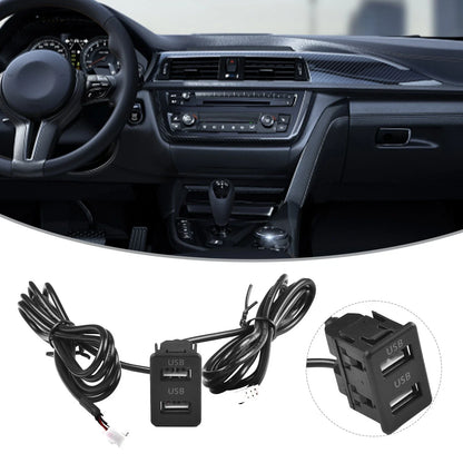 USB Socket for Most Cars (3.4x2.2cm, 4pin+6pin)