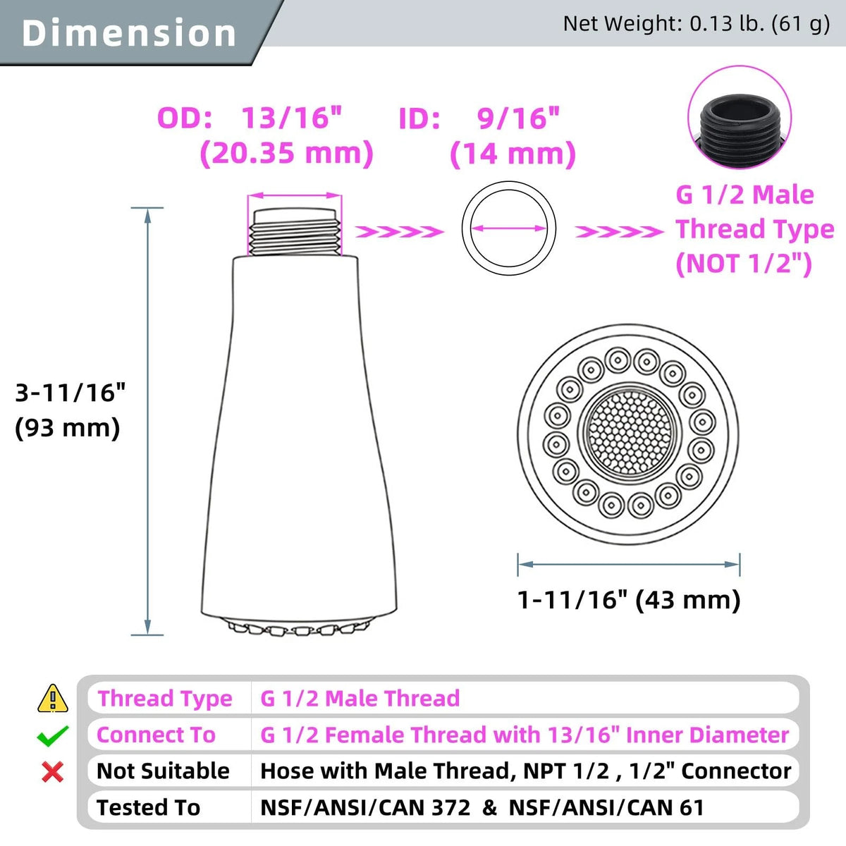 Brushed Nickel Angle for