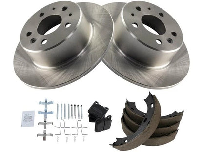 Brake Pad Rotor and Parking Brake Kit for Mercedes 560SEC (1986–1991) 55964RYTQ