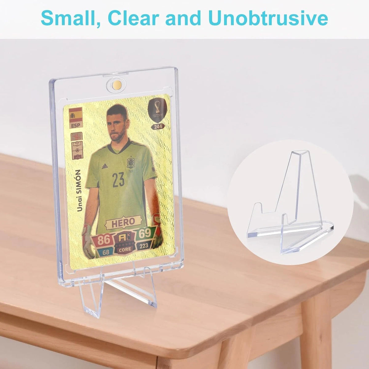 30 Packs Card Display Stand for Sports (No Specific Part Numbers)
