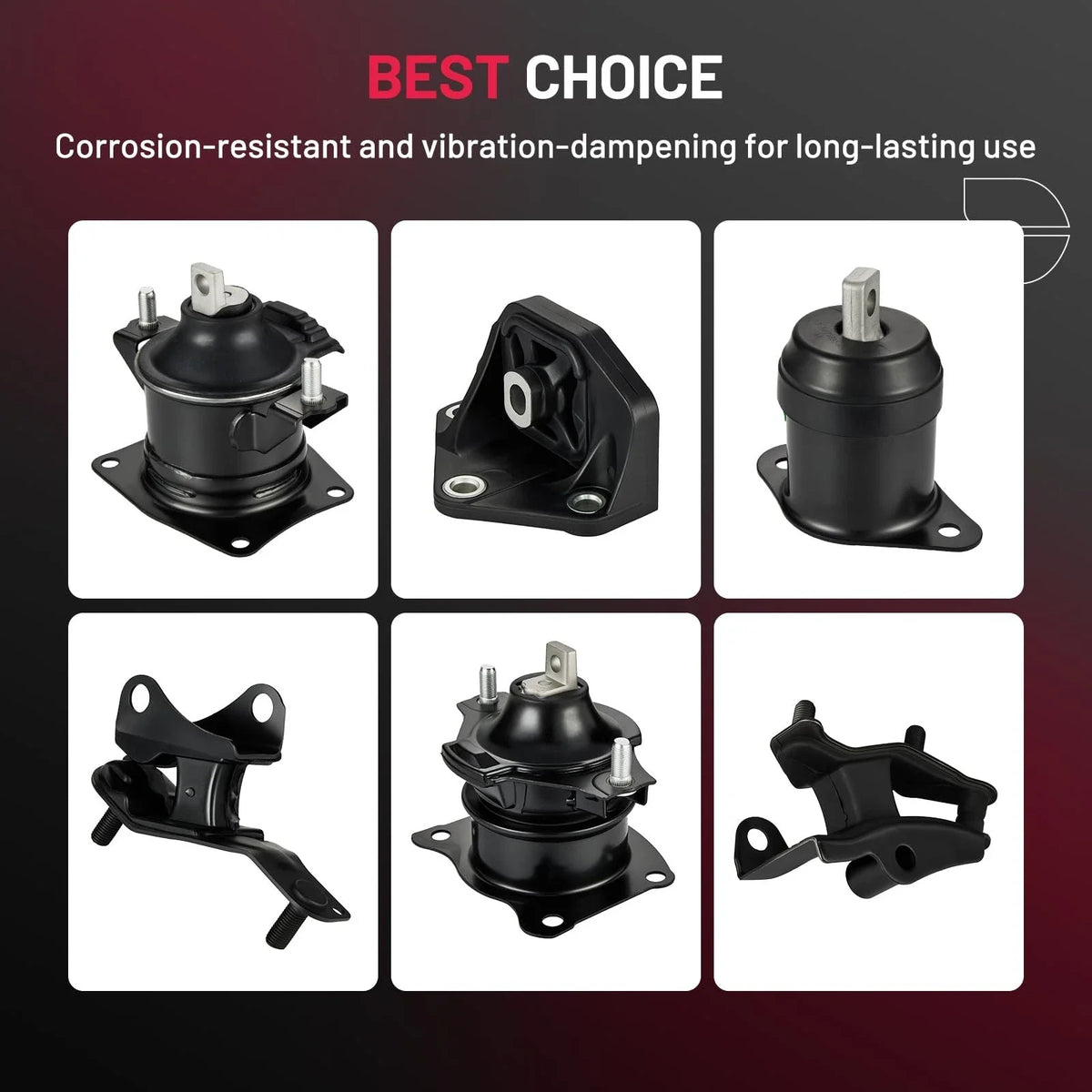 Engine Motor Mount for Honda Accord 2003–2007 2.4L A4526HY A4517 A4516 A4510 A4509 A4542