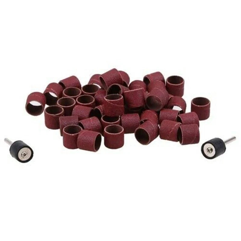 60pcs 150 Grit Sanding Belts for Jewelry Polishing Tools (1/2in x 1/2in)