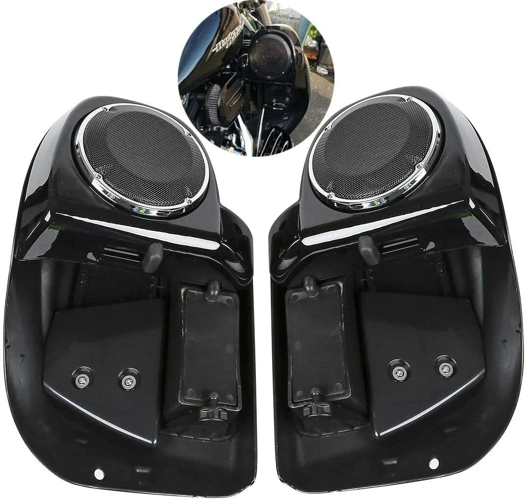 Lower Vented Fairings 6.5" Speaker for Harley Touring (2014–2024)
