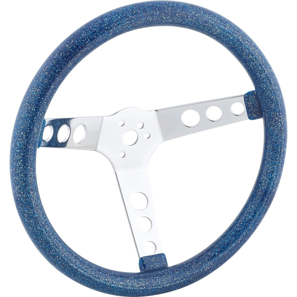 13 Inch Blue Metalflake Steering Wheel for Speedway (91032744-BLU)