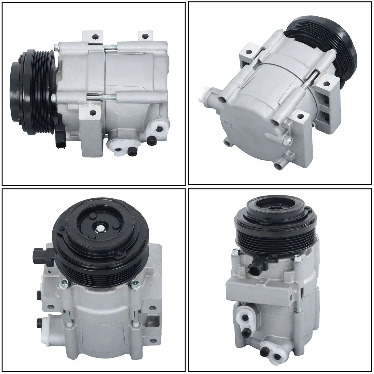 A/C Compressor for Ford E-150 E-250 E-350 E-450 Super Duty (2007–2019)