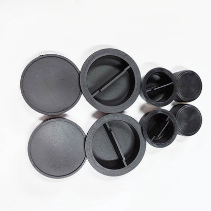 8pcs Dust Caps for 1.25'' / 2'' Mount Focusers Telescope Eyepieces