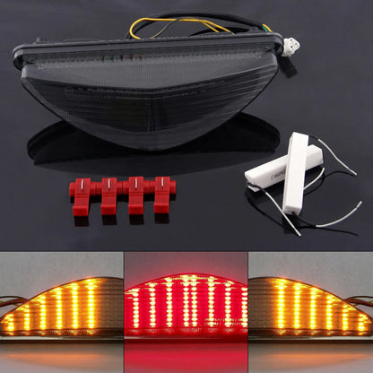LED Taillight with Integrated Turn Signals for Yamaha XV1900 Raider (2008–2019)