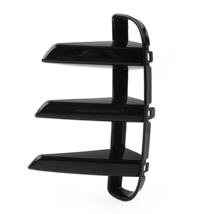 Glossy Black Front Bumper Grille Air Vent Cover for Land Rover Discovery 5 (2021–2022)