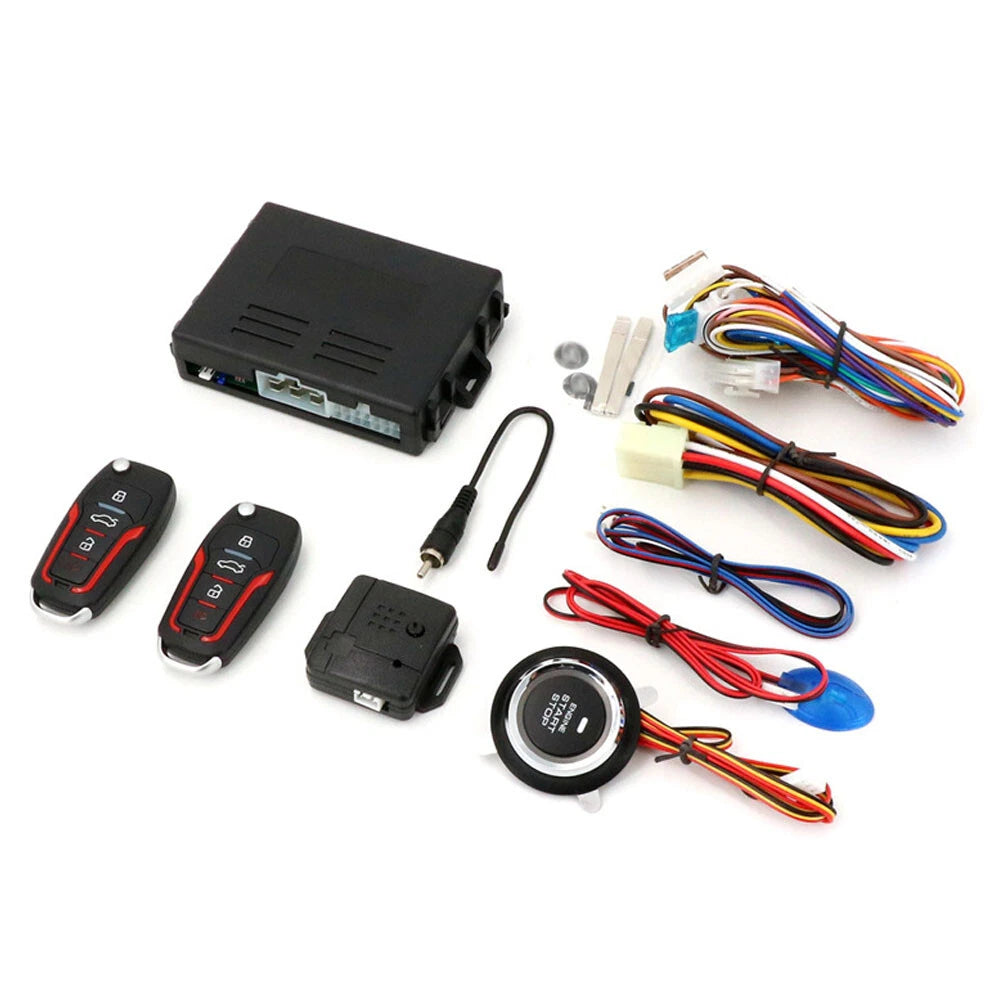 Keyless Entry Remote Starter Kit for Car SUV (12V)