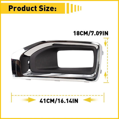 Set of 2 Fog Light Lamp Grill Covers for GMC Yukon Denali SLE SLT (2015–2020)