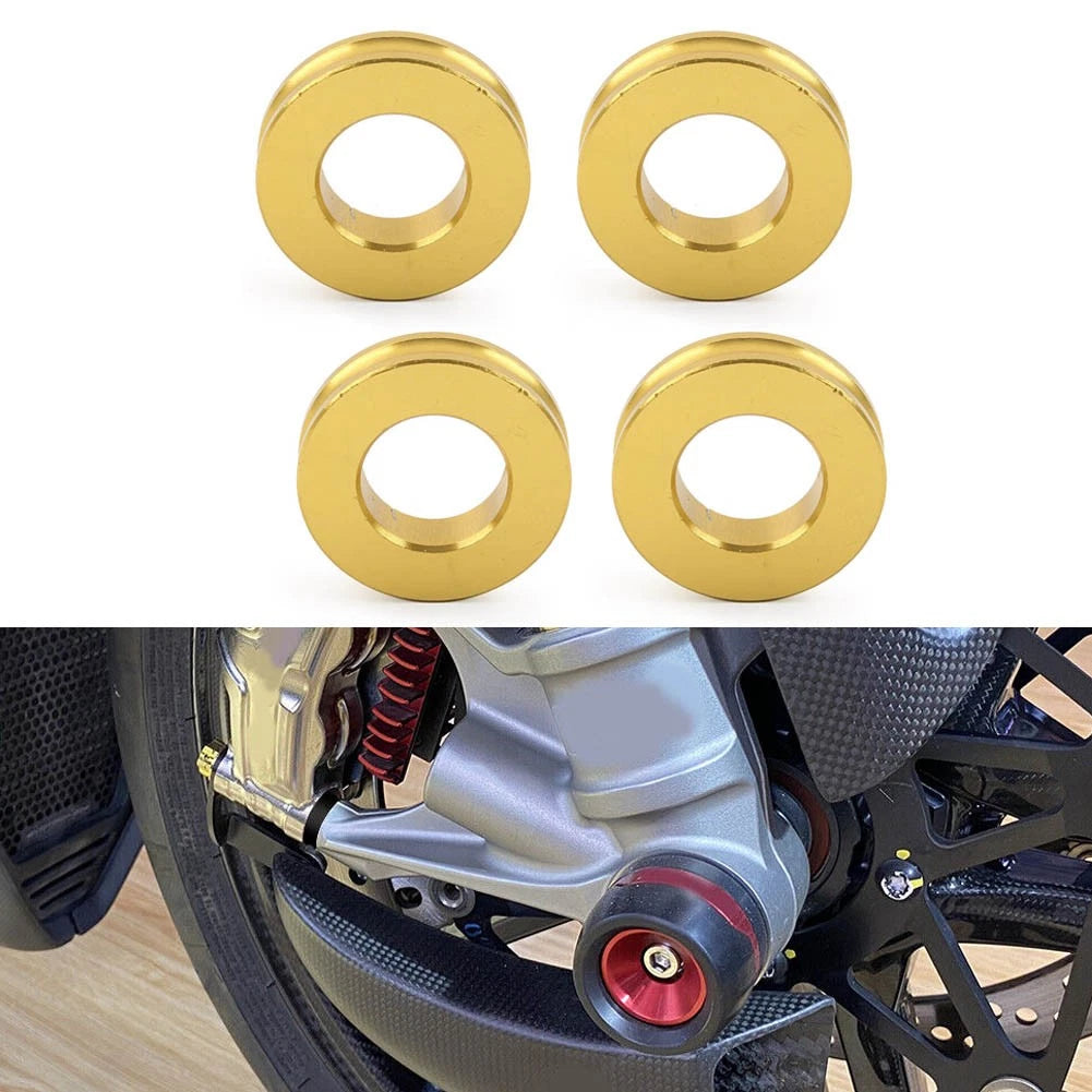4X CNC Front Brake Caliper Spacer Kit for Ducati Panigale V4/R/S (2018–2021)