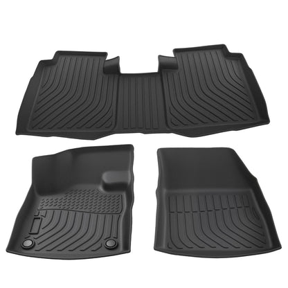 Black TPE Carpet Floor Mats for Lincoln Nautilus (2024–2025)