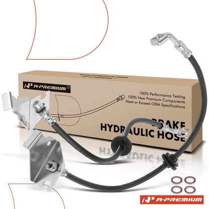 2X Front Brake Hydraulic Hose for Chevy Caprice (2011–2017) 92265258, 92265259