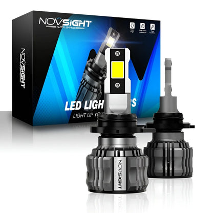 Set of 4 H4 HB3 HB4 H11 H13 LED Headlight Bulbs 6500K 15000LM