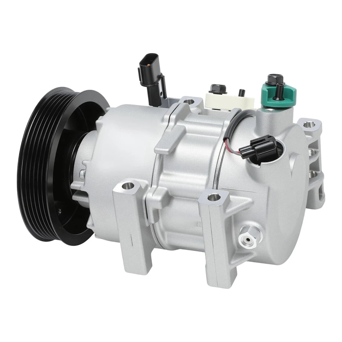 A/C Compressor with Clutch for Hyundai Accent, Kia Rio (2012–2017) 18016215, 178324, 977011R100