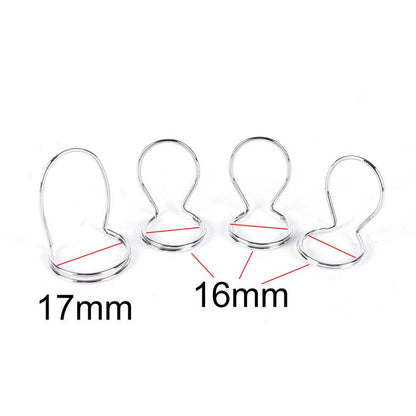 8X Metal Finger Thumb Picks for Banjo Ukulele Guitar Plectrums Silver Gold