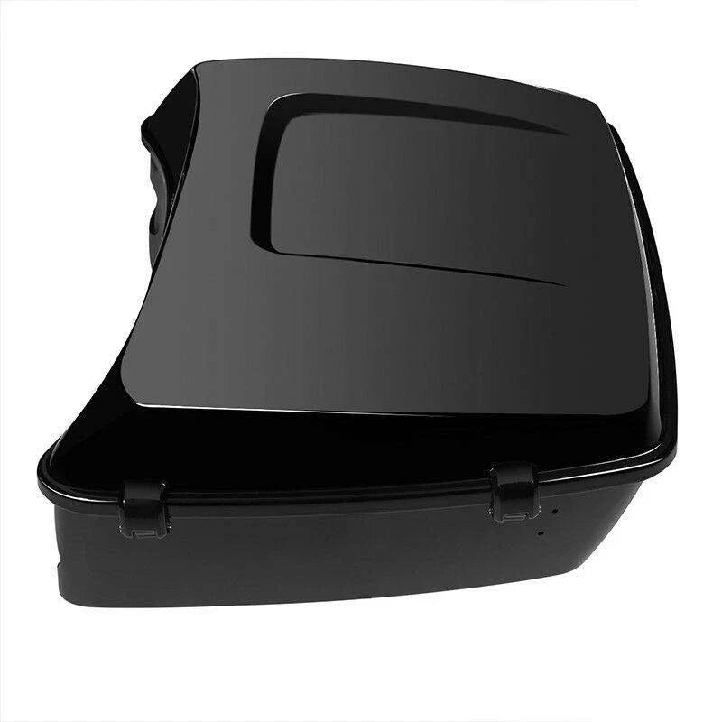 Black King Trunk Backrest Pad for Harley Touring Electra Road Glide (2014–2025)