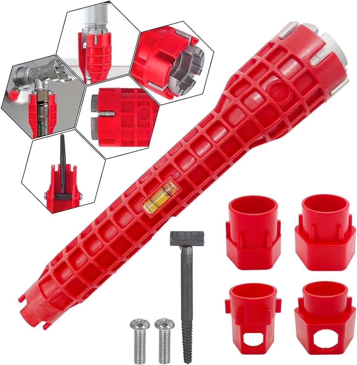 14-in-1 Multi-functional Pipe Wrench for Faucet and Sink Installer