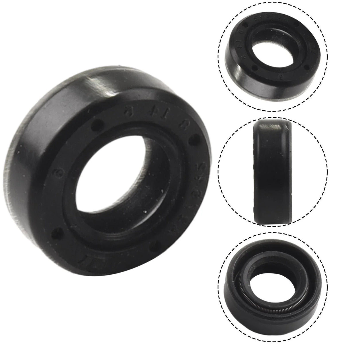 2X Oil Seals for Kawasaki (92049-7019, 92049-7005, 92049-7003)