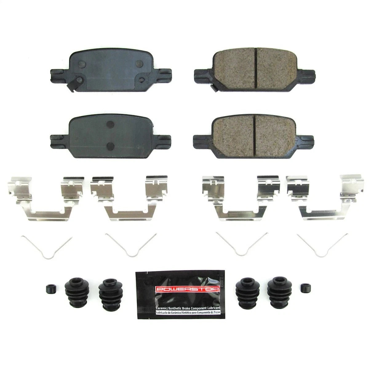 2X Powerstop Z23-2370 Brake Pad Set Rear for Chevy Colorado (2021–2022)