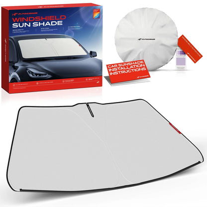 2X Front Windshield Sunshade for Mazda 3 (2019–2026) - Mazda 3 Sun Shade, 3 Sun Shade