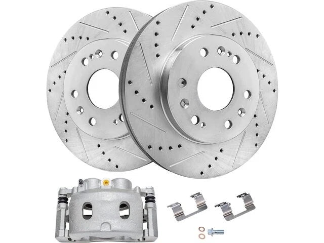 Set of 4 Brake Rotors and Calipers for Cadillac Escalade ESV (2015–2020) 56281DDJV