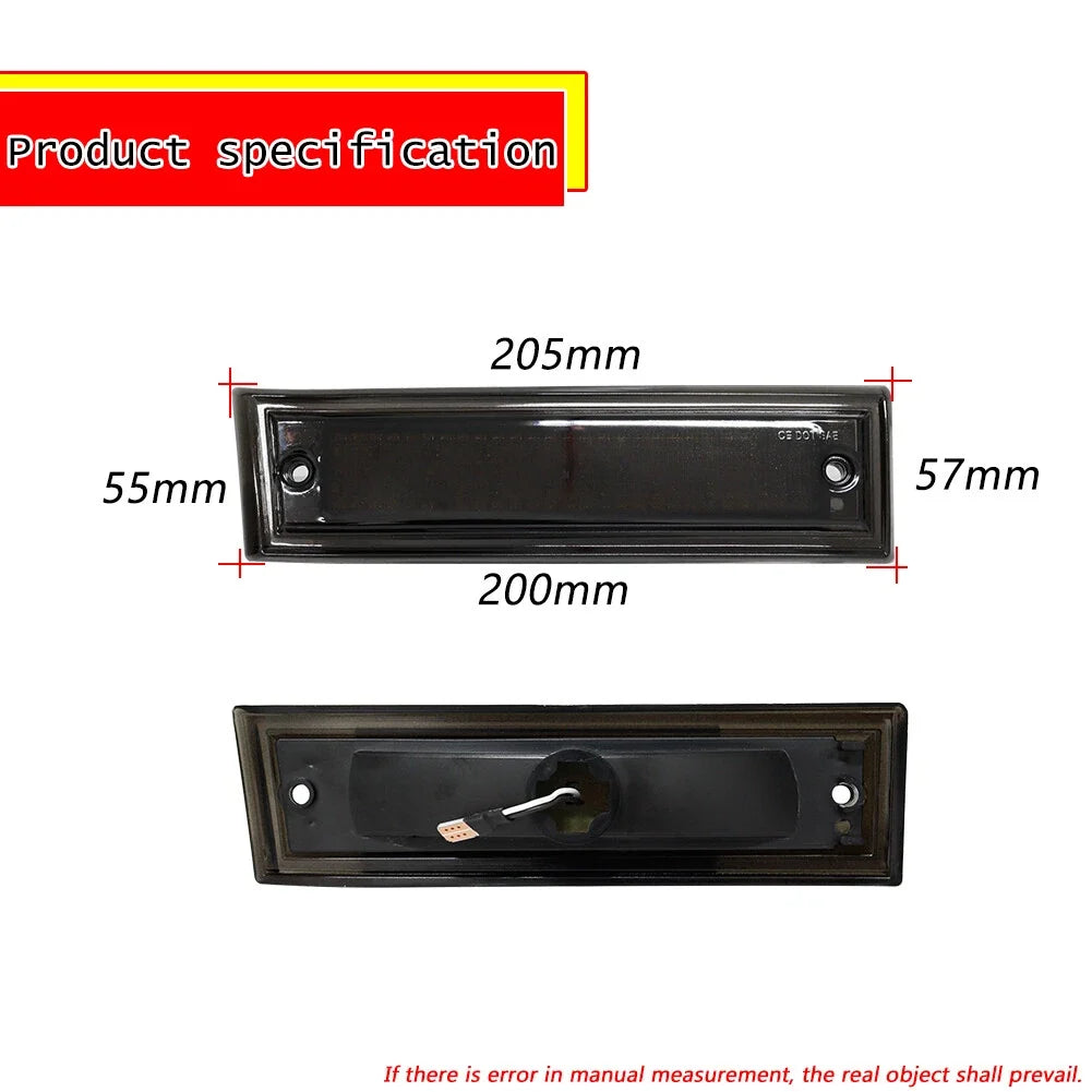 LED Side Marker Lights for Chevy GMC Blazer Jimmy Suburban C/K (1981–1991)