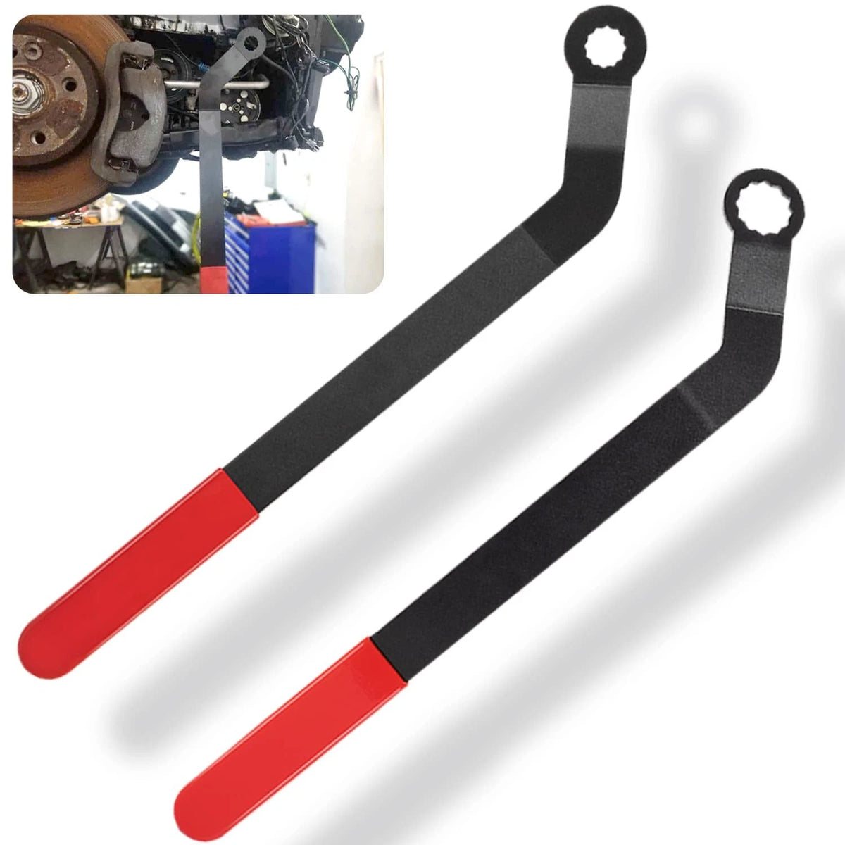 2X Serpentine Belt Tensioner Wrench Tool for Sixcow (1016)
