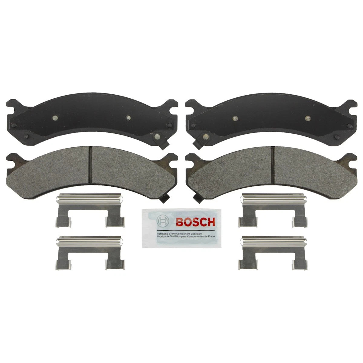 2X Brake Pad Set BSD784 for Chevy Savana 2500 E (2015–2020)
