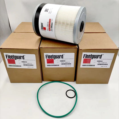 6PCS Fuel Filter with Water Separator for Fleetguard FS19915 (Fits Various)