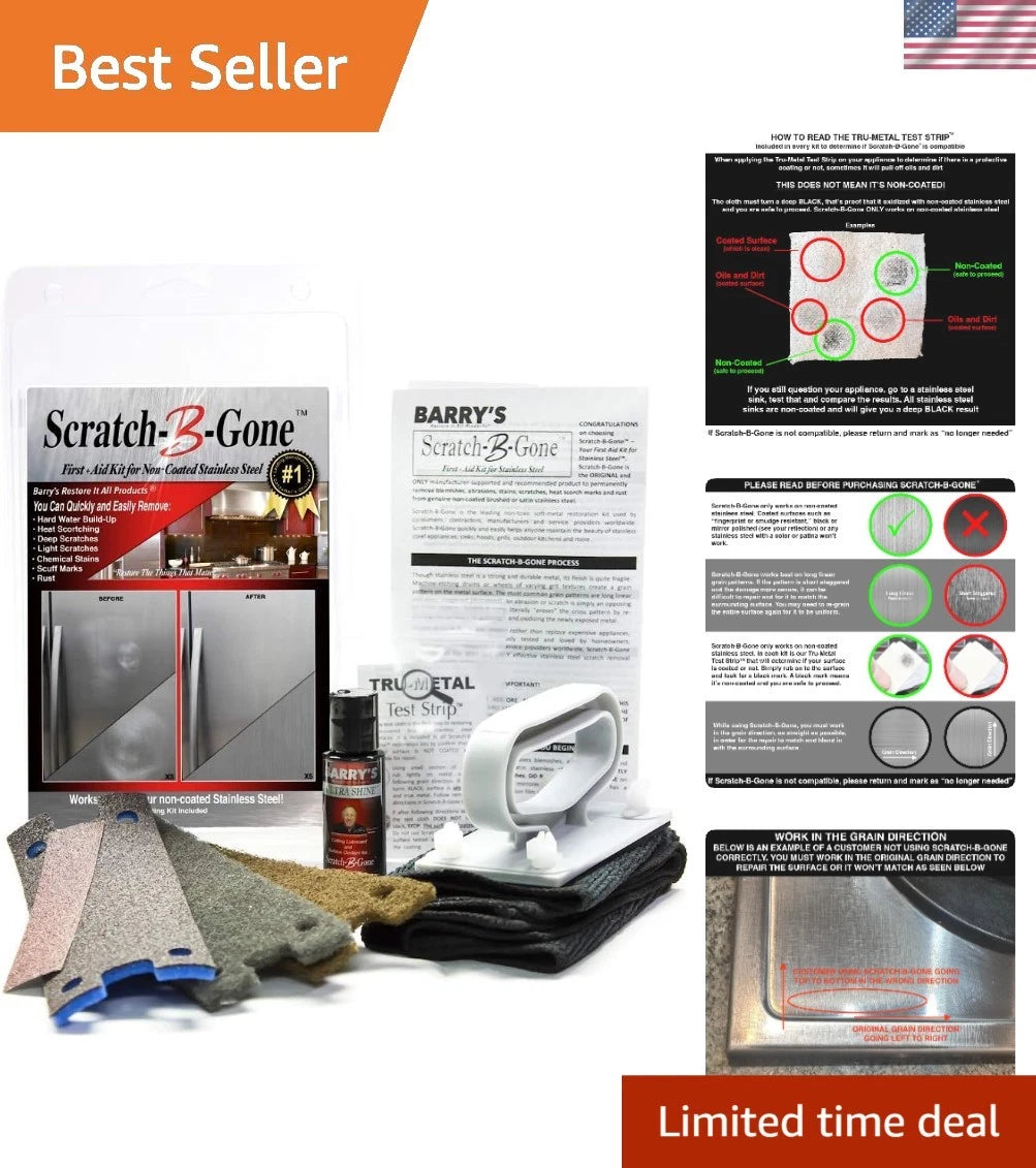 Stainless Steel Restoration Kit for Automotive