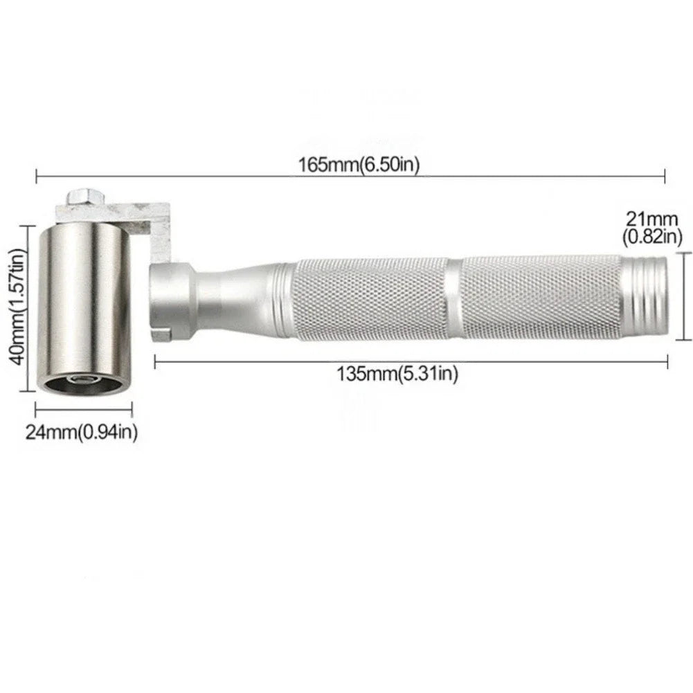 Seam Roller 40mm Stainless Steel for Smoothing Wallpaper Joints