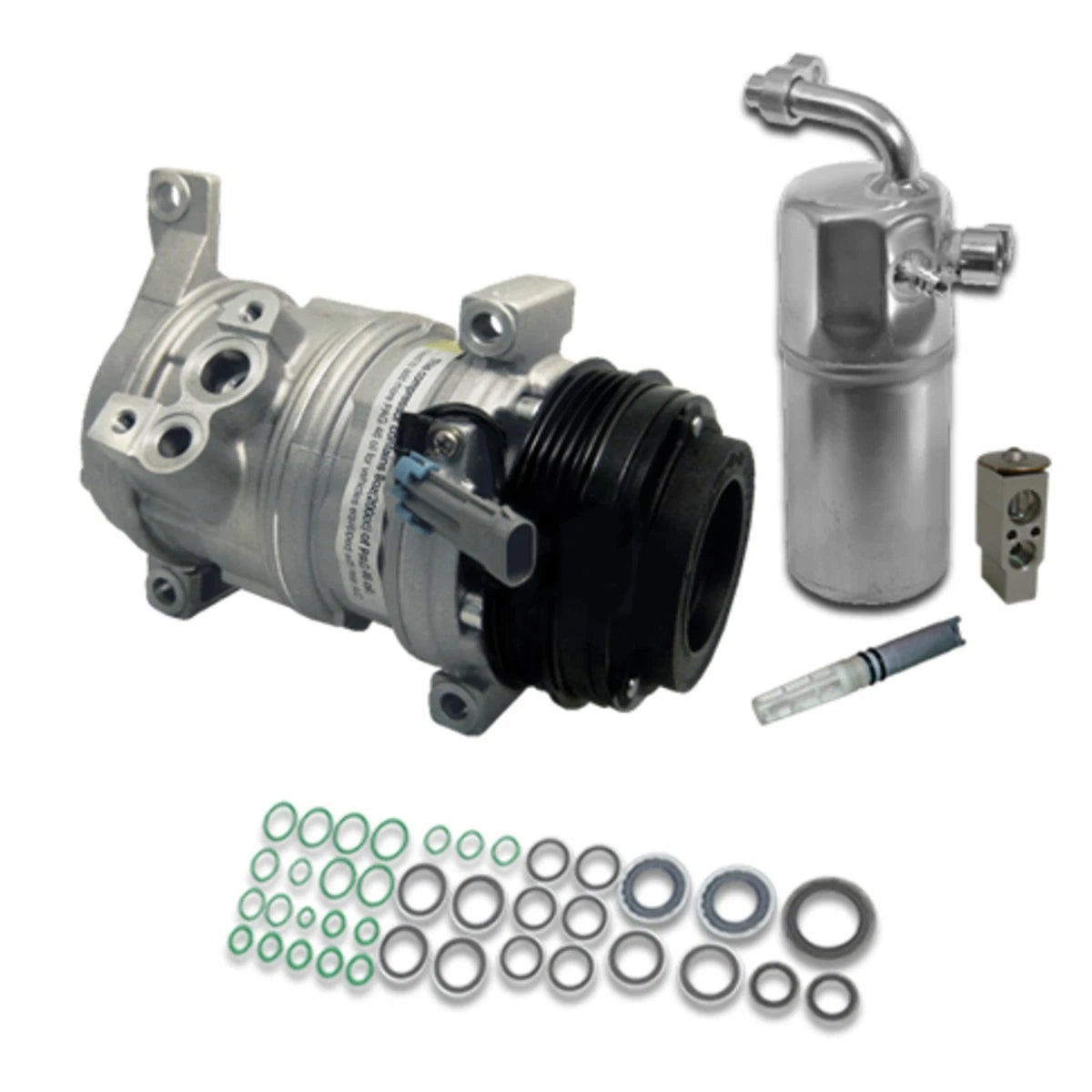 A/C Compressor with Clutch for Ford Expedition (2007–2009) 9633488, KIT06302193