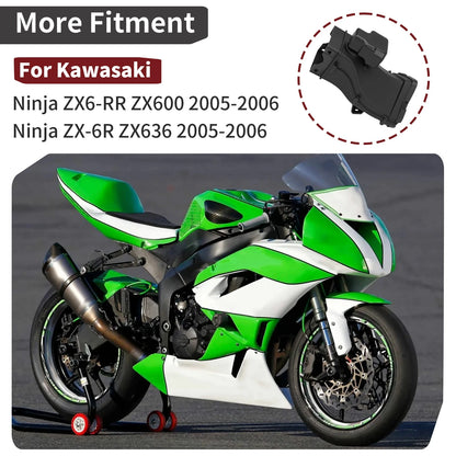 Ram Air Intake Duct for Kawasaki Ninja ZX-6R/6RR (2005–2006) 39045-0020, 39045-0011