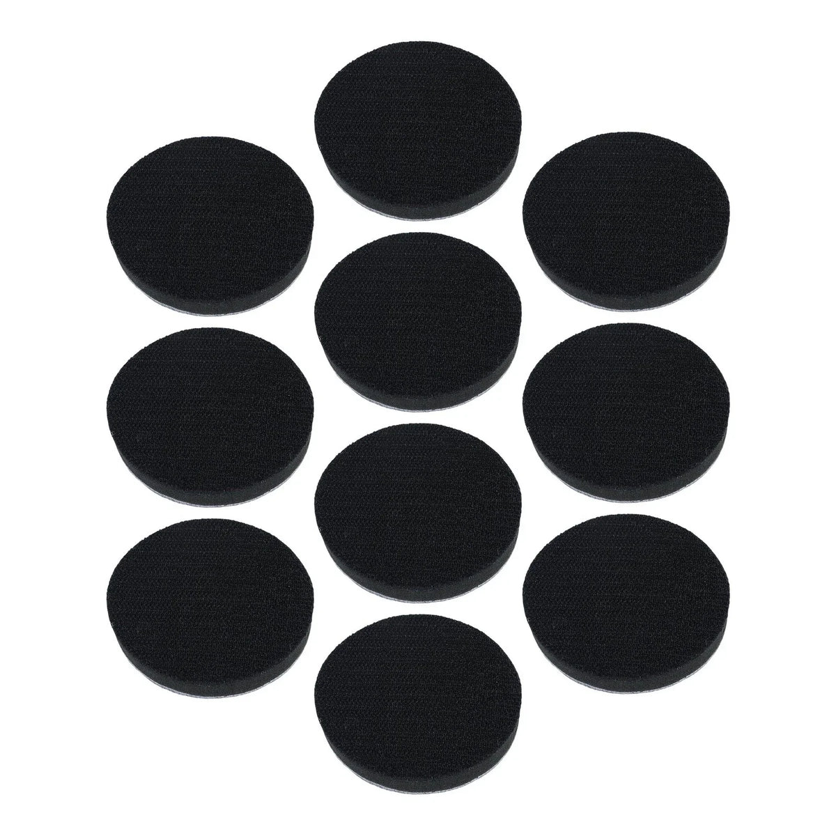 Set of 10 Soft Foam Sponge Pads for Orbital Sander 3 Inch
