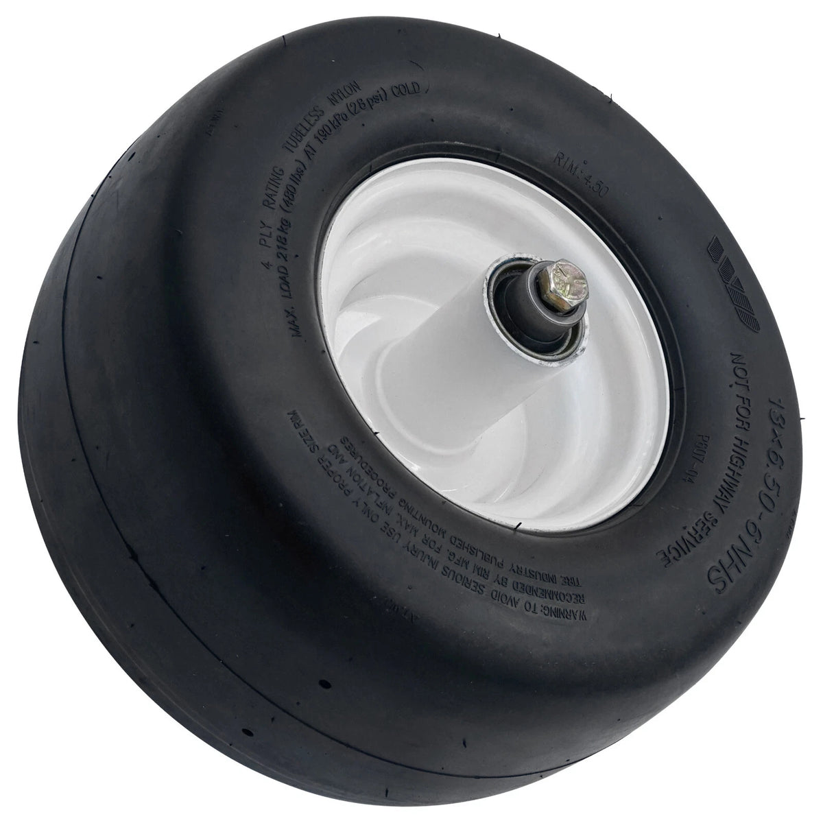 Set of 2 Solid Wheel Tire Airless for Scag SMT-61A SMST-61A SMTC-48V (MW140 - LA)