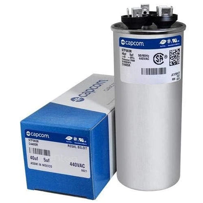 40 + 5 uF MFD Dual Capacitor for Trane CPT00668 / CPT-0668