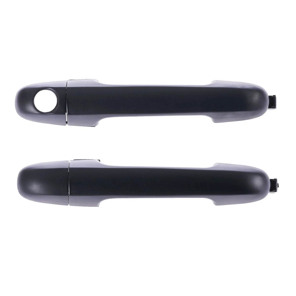 Set of 2 Front Left/Right Exterior Door Handles Black for Hyundai i30 (2007–2012)