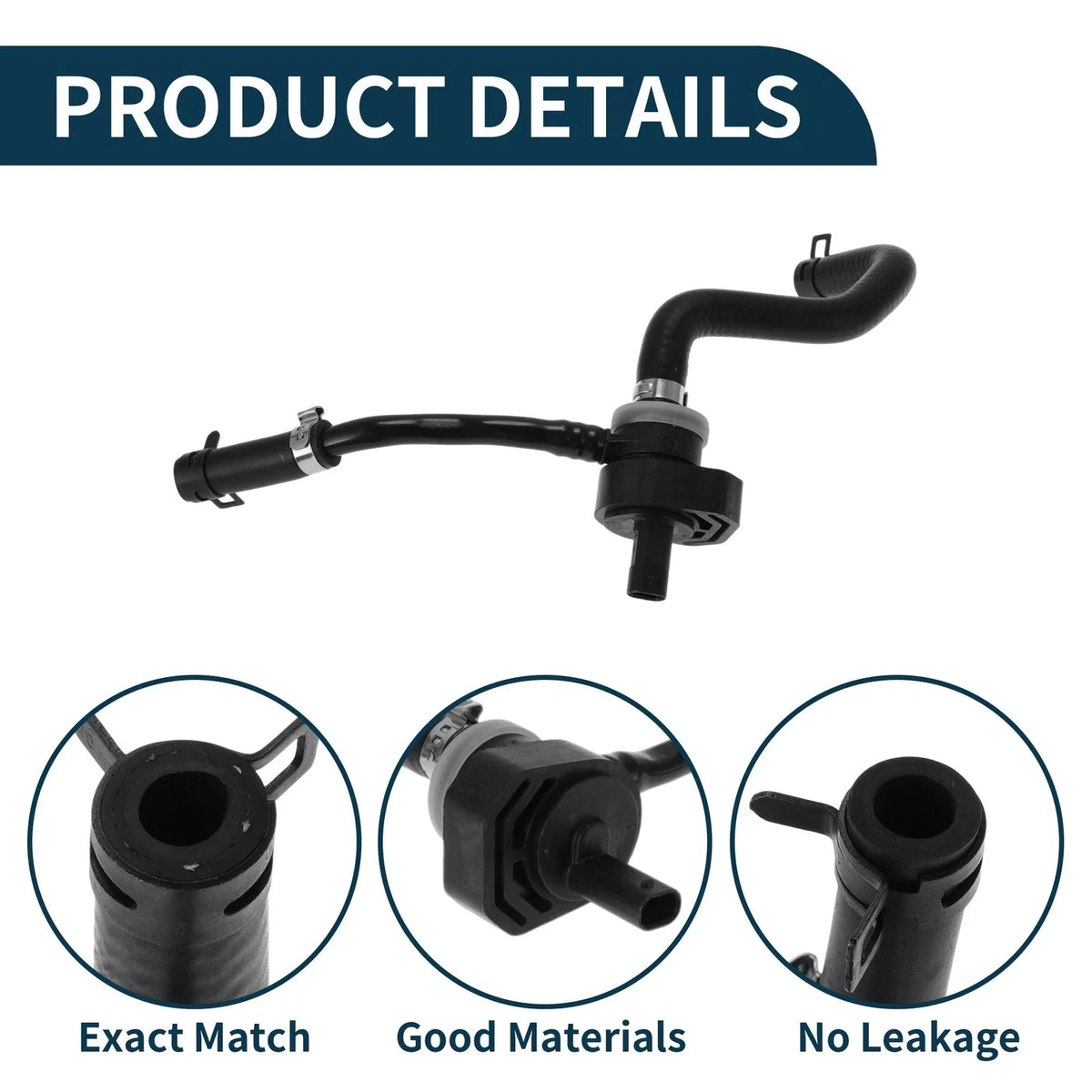 Radiator Hose No. 2740187301 for Mercedes-Benz CLS (2012–2017) Rubber