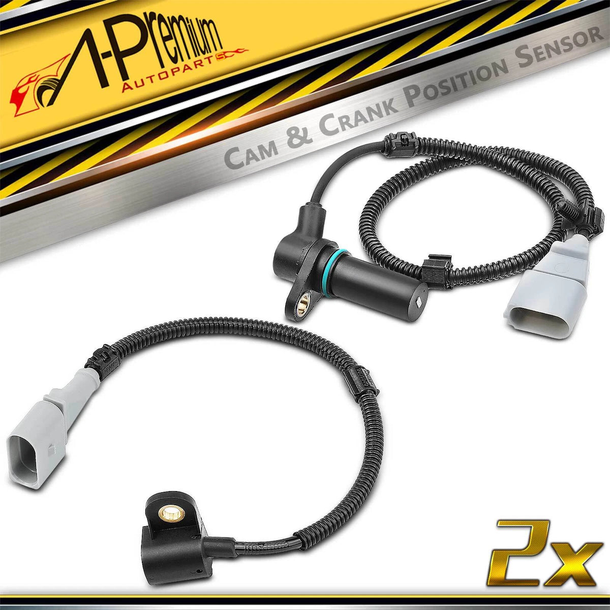 Camshaft & Crankshaft Position Sensor for Volkswagen Jetta (2005) 1100749, 1358961, 1431017, 1424270, 038957147D