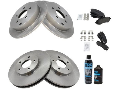 Brake Pad and Rotor Kit for Buick Rendezvous (2002–2006) 71626XYSH