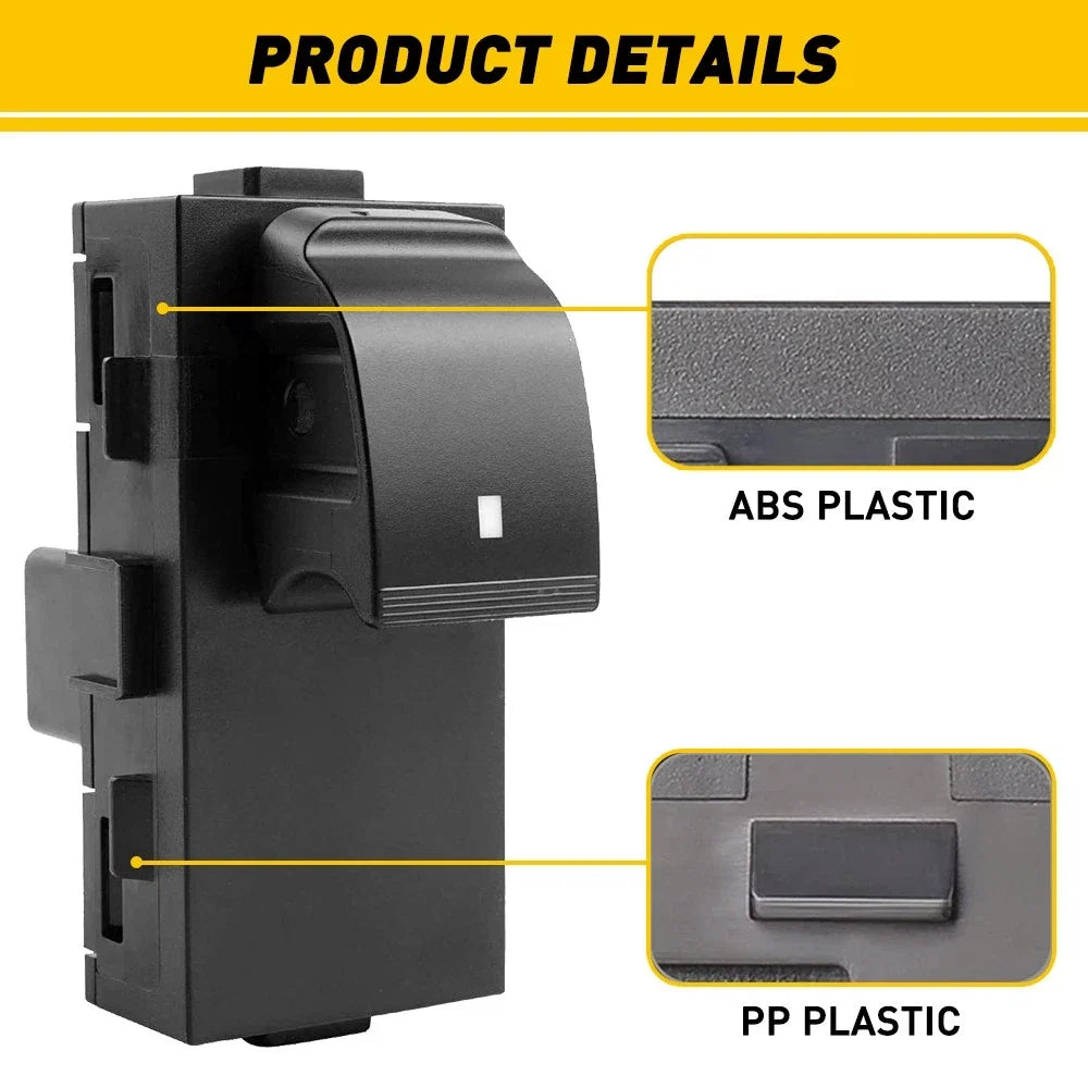 Electric Power Window Control Switch for Silverado Sierra (2007–2013)
