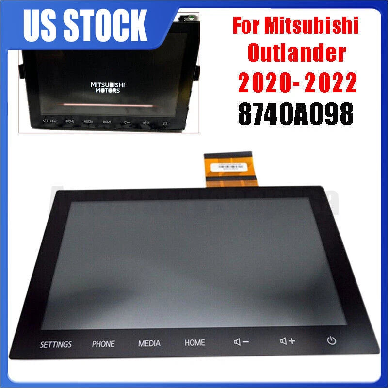 8" LCD Touch Screen Radio for Mitsubishi Outlander (2020–2022) 8740A098, 8740A103, 8740A042, 8740A130, 8740A101, 8740A100