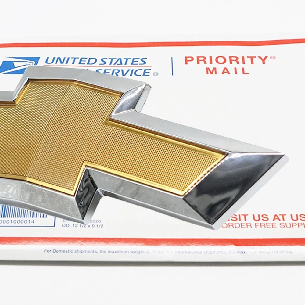Front Grille Bowtie Emblem Clip-On Badge for Malibu (2013–2016) 23131644, 22866163