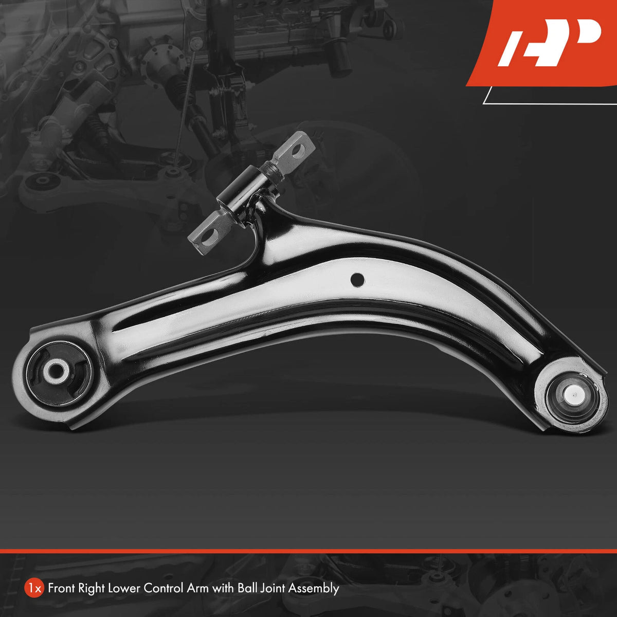 Front Right Lower Control Arm w/Ball Joint for Nissan Sentra (2007–2012) MS30181, 54500ET000, RK620373