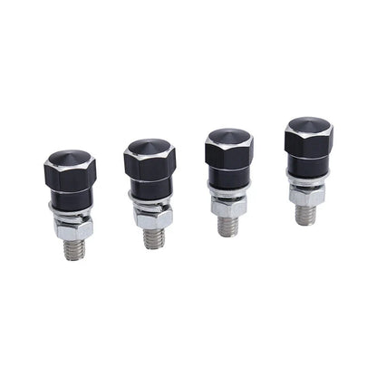 Set of 4 Hex License Plate Frame Bolts for Harley Touring Sportster Dyna Softail