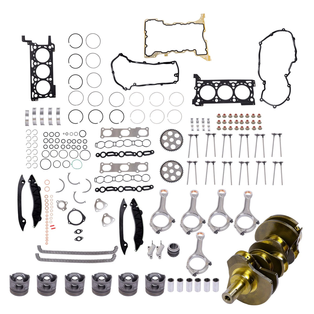 Timing Set for Jeep Ram 1500 (3.0T) (BCK97955K, 611500617102, 68147234AA)